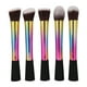 thumbnail image 1 of Sistema de cepillo del maquillaje, diseño elevado del cepillo cosmético del cepillo del maquillaje del cepillo del maquillaje portátil 5pcs, 1 of 8