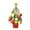 Multicolor, variant on Home Christmas Decor Christmas Tree Decor Crystal Christmas Tree Figurine Glass Xmas Tree Statue Desktop Christmas Tree Ornaments Festival Party Table Decorations Clear