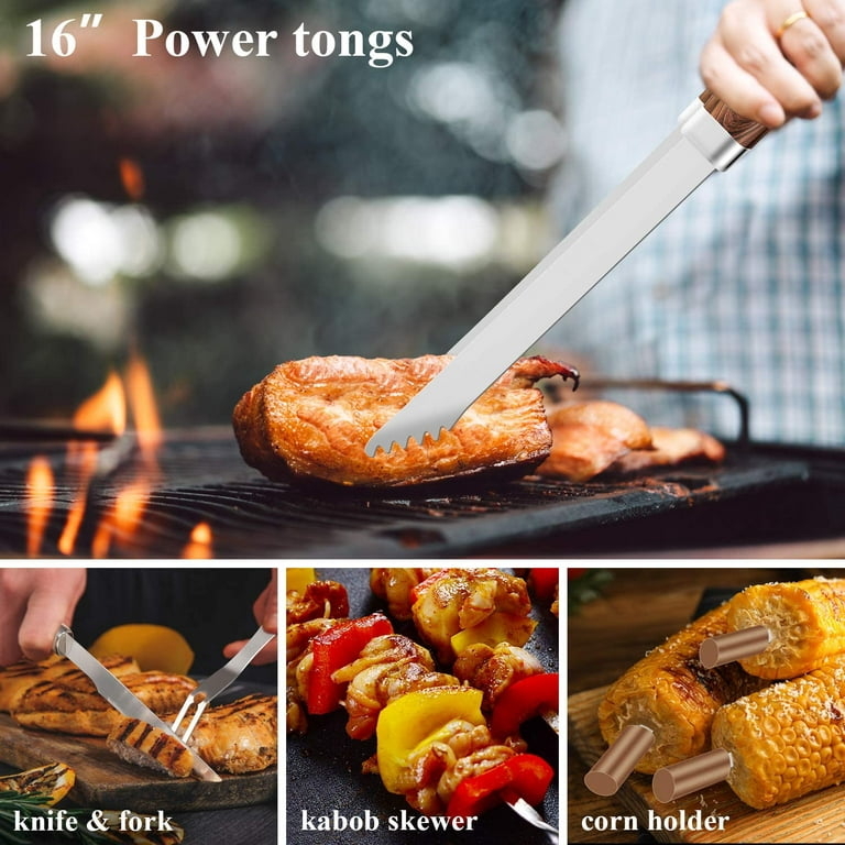 BBQ Grill Accessories Set, 38Pcs Stainless Steel Grill Tools