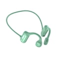 thumbnail image 2 of Auricular de conducción ósea, recargable, compatible con Bluetooth, V5.0, auricular abierto, auricular para entrenamiento, manos libres, verde AweSitey EL004997-04B, 2 of 2