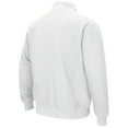 thumbnail image 3 of Men's Colosseum White Ole Miss Rebels Tortugas Team Logo Quarter-Zip Jacket, 3 of 3