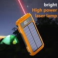 thumbnail image 3 of 20000mAh Solar Power Bank 4 USB Portable Backup External Battery Charger for Cell Phone Orange, 3 of 5