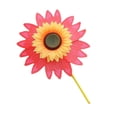 thumbnail image 4 of Molino de viento de girasol de plástico de 28 cm, juguetes para niños, molino de viento giratorio colorido, regalo de jardín de infantes, 4 of 5