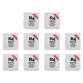 thumbnail image 1 of Para R4 Adaptador SDHC Tarjeta Videojuego Segura Dorada NDS 3DS () Blanco, 1 of 8