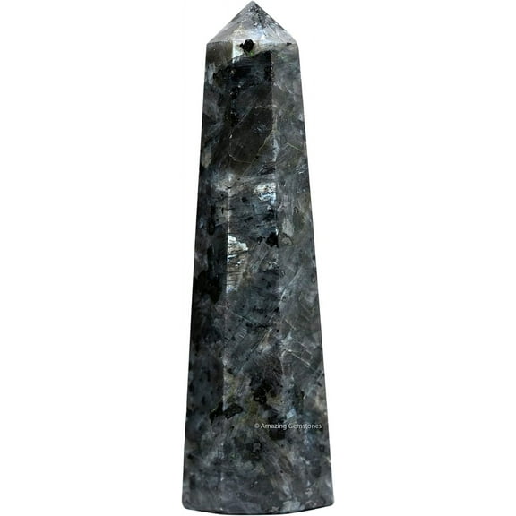 Larvikite Crystal Tower Obelisk Point (3" to 4" INCH)