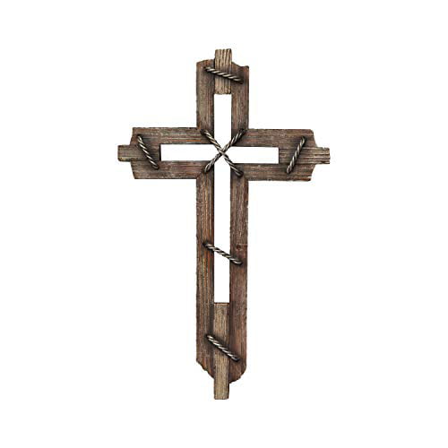 Wall Crosses Wood Decorative Wall Crosses Hanging - Religious Wall Art Cross Made From  Polyresin - Wedding Crosses to Hang on Wall - Decorative Family Crosses Wall  Decor - Walmart.com