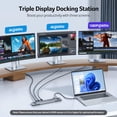 thumbnail image 3 of Acer 11-in-1 USB C Docking Station 3 Monitors 100W PD, 3 of 9