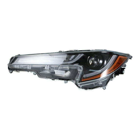 Front Left LED Projector Headlight Headlamp Assembly with Amber Corner Driver Side for 2020-2021 Toyota Corolla L | LE