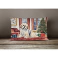 thumbnail image 2 of Lhasa Apso Cozy Christmas Throw Pillow 12 in x 16 in, 2 of 4