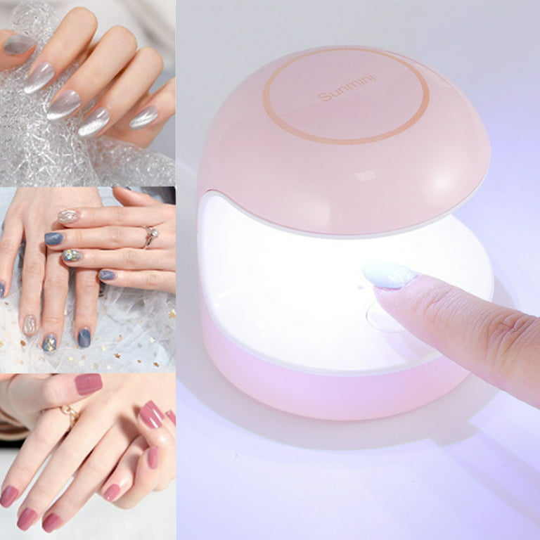 UV Light for Nails, 48W LED Nail Light for Gel Polish, Fast Nail Dryer with  Automatic Sensor, 24 Beads Fast Curing Portable Nail Dryer, Timer Setting