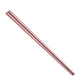 thumbnail image 4 of Une Paire de Baguettes en Acier Inoxydable Électroplaquées Carrées Réutilisables (23cm, Or Rose), 4 of 8