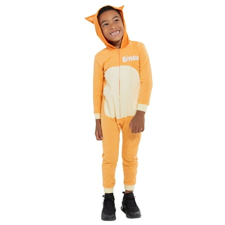 

Bluey Bingo Toddler Boys Zip Up Cosplay Coverall Toddler to Big Kid
