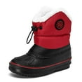 thumbnail image 3 of Boys Girls Toddler Snow Boots Waterproof Slip Resistant Outdoor Kids Winter Shoes, 3 of 5