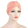 thumbnail image 3 of Visland Stretchy Foldable African Pattern Headwrap Pre-Tied Turban Knot Beanie Cap Headwrap Hat, 3 of 6