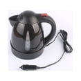 thumbnail image 5 of 12V 150W Black PP Car Electric Kettle Travel Water Heater For Tea Coffee 1000ML, 5 of 5