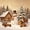 Peach Pink 02, variant on Manfei Snowman Twin Sheets Christmas Bedding 3-Piece (1 Flat Sheet, 1 Fitted Sheet and 1 Pillowcase)