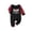 Red B, variant on Onesie for Baby Boys and Girls Winter Holiday Card Shoot Family Matching Outfit Christmas Breakfast Celebration Wear Festive Tradition Memory Cozy Fit Daily Play Nap Routine