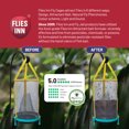 thumbnail image 3 of FLIES INN Ez Cage Fly Trap with 2 Baits, Reusable Outdoor Fly Catcher for Ranch Farm & Backyard, 3 of 8
