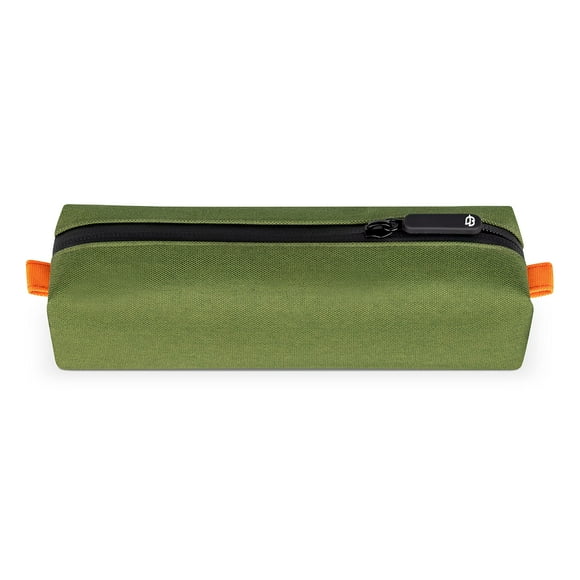Neceser cómodo, pequeño, verde, resistente al agua para hombre