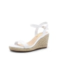 thumbnail image 1 of Sandalia DREAM PAIRS DWUMWS2502 Blanca Cuña Tacón 9 cm Talla 11, 1 of 7
