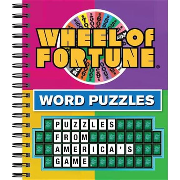 Pre-Owned Wheel of Fortune Word Puzzles (Spiral-bound) 1680225324 9781680225327