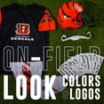 thumbnail image 4 of Franklin Sports Cincinnati Bengals Kids NFL Uniform Set - Youth NFL Team Jersey, Helmet, Pants + Apparel Costume - Official NFL Gear -Youth Medium, 4 of 8