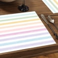 thumbnail image 5 of CounterArt "Spring Stripes" 24-Sheet Premium Paper Placemats, 5 of 6