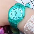 thumbnail image 2 of Relojes transparentes de verano para mujer, reloj deportivo Digital redondo informal colorido, reloj de pulsera luminoso LED, reloj de gelatina a la moda Gao Jinjia LED, 2 of 2