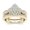 #3, variant on Gorgeous 18k Yellow Gold Plated Rings Women White Wedding Rings Sz 6-10-10-#14