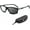 Black, variant on Sports Color-Changing Multi-Focal Reading Glasses, Color-Changing Anti-Blue Light Presbyopia Glasses
