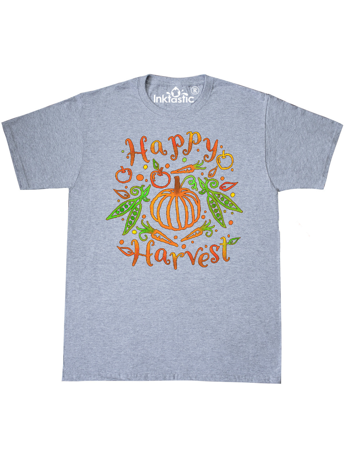 Happy Harvest Pumpkin and Vegetables 