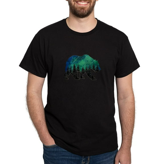 CafePress - GRIZZLY AURORA Men's Value T Shirt - Men's Classic Graphic Cotton T-Shirt