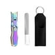 thumbnail image 1 of Fiudx Cortaúñas de Acero Inoxidable para Uñas Gruesas, con Recogedor de Uñas Integrado, Mecanismo de Corte Fácil, Ideal para El Cuidado Personal En Casa, Ideal para Personas Mayores, Incluye Estuche, 1 of 3