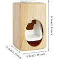 thumbnail image 2 of Qianli Self Adhesive Toothpaste Dispenser Wall Mounted Toothpaste Squeezer Automatic Toothpaste Dispenser Wall Mounted Self Adhesive Toothpaste Dispenser for Bathrooms, Adults, ren(2 Pcs), 2 of 5