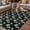 Black, variant on Green Summer Botanical Outdoor Rug for Patio/Deck/Porch, Non-Slip Large Area Rug 4 x 6 Ft, Spring Floral Birds Farmhouse Indoor Outdoor Rugs Washable Area Rugs, Reversible Camping Rug Carpet Runner