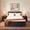 Gray, variant on Ovios Queen Bed with Mattress and Headboard, All-in-One Cloud Upholstered Bed Set in a Box, No Assembly Required, Beige