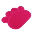 thumbnail image 1 of Mantel individual de PVC para mascotas, perros, gatos y cachorros, cuenco para comida, bandeja de arena limpia Rosa roja, 1 of 7