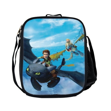 

Toothless Insulated Take Out Lunch Box Bag Tote For Men Women