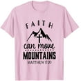 thumbnail image 4 of OKBOP Casual Tops for Women Short Sleeve Pink Crew Neck Crucifix Quotes T-Shirts Ladies Shirts Clearance $5, 4 of 4