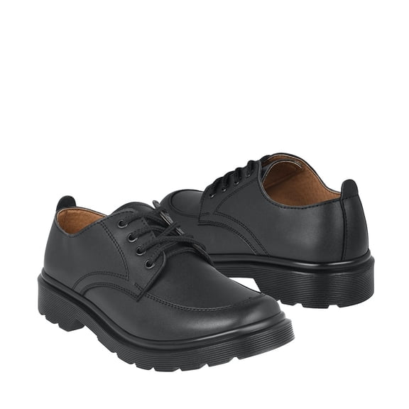ZAPATOS ESCOLARES NIÑO STYLO 6273 SIMIPIEL NEGRO 18-21