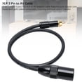 thumbnail image 3 of Cable XLR Macho A AV, Conector Chapado En Oro Con Núcleo De Cobre, Cable XLR De 3 Pines A AV Para Reproductor De CD, 3 of 7