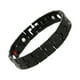 thumbnail image 1 of Pulsera para mujer, regalos para mujer, pulsera magnética de color oro carbono, pulsera de titanio de color oro carbono, pulsera para hombre, 1 of 2