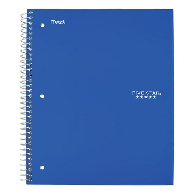 Mead MEA06190, 1-Subject, Durable Graph Ruled Notebook