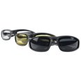 thumbnail image 2 of 3 Gafas de para Motocicleta a Prueba de Polvo, Ahumadas, Amarillas , Acolchadas, Cómodas , 3 piezas, 2 of 9