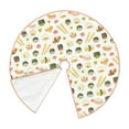 thumbnail image 3 of Bingfone Christmas Tree Skirt Mat Christmas Decoration Interior 48"-Sushi And Rolls, 3 of 8