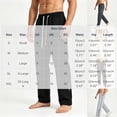 Ashyfjp Mens Pants Casual Solid Color Straight Leg Elastic Drawstring — free download