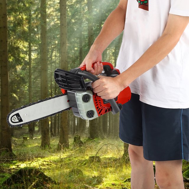 12 Inch Cordless Chainsaw, Garden Tool Easy Installation