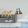 thumbnail image 2 of Figura de guepardo,Figura de guepardo dorado,adorno de escritorio moderno,Figura de elefante,Figuras de elefantes,estatuas,adornos de animales,Escultura coleccionable para, 2 of 8