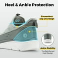 thumbnail image 3 of FitVille Extra Wide Mens Slip on Walking Shoes with Arch Support Sneakers for Men, 3 of 6