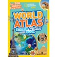 thumbnail image 1 of Pre-Owned National Geographic Kids World Atlas Sticker Activity Book (Paperback) 1426325673 9781426325670, 1 of 1